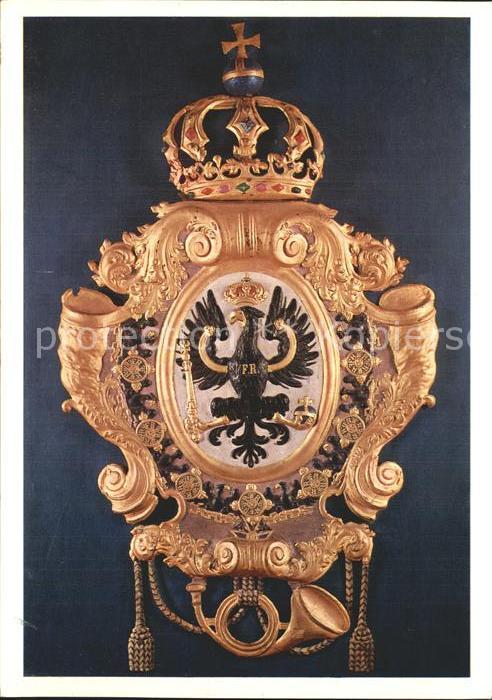 Post Posthausschild Preussen 1725