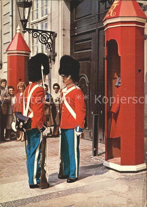 Leibgarde Wache Copenhagen Changing of the Royal Guard