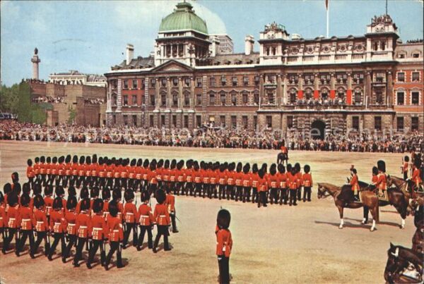 Leibgarde Wache Trooping the Colour Horseguards Parade