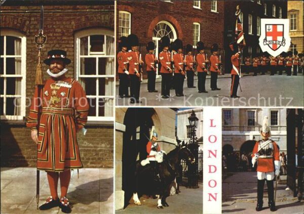 Leibgarde Wache Yeoman Guard Mounted and Dismounted Tro