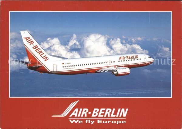 Flugzeuge Zivil Air-Berlin 737-800