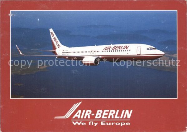 Flugzeuge Zivil Air-Berlin Boeing 737-800