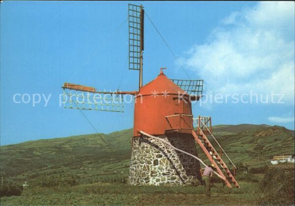 Windmuehle Moinho Faial Acores