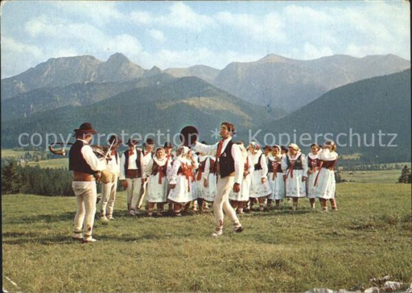 Trachten Polen Zakopane Jesien Tatrzanska Miedzynarodo