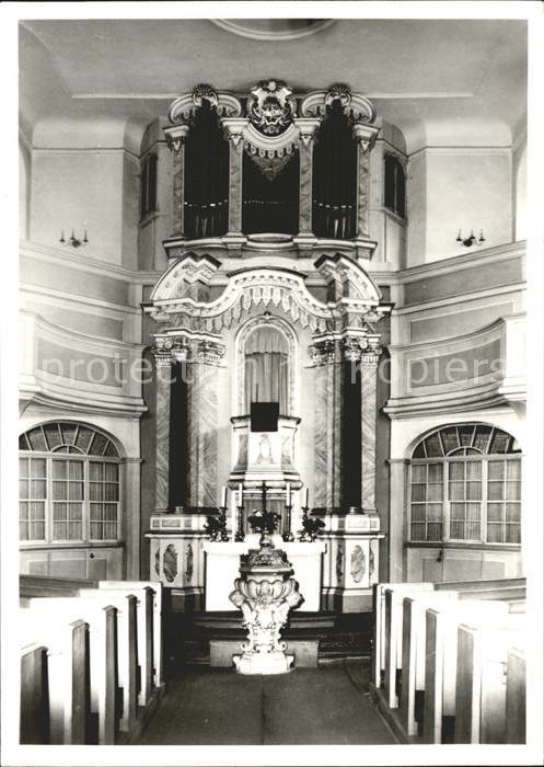 Kirchenorgel Kirche zur Heiligen Dreifaltigkeit Schm