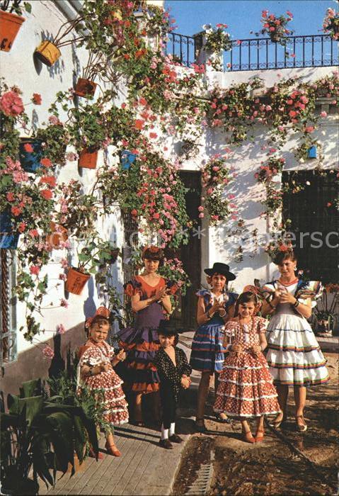 Trachten Spanien Andalucia Traje Tipico
