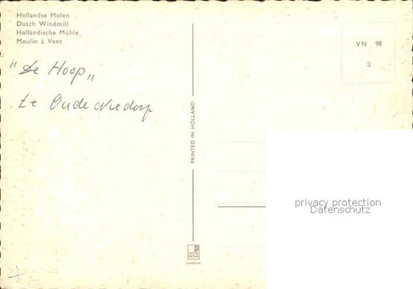 Windmuehle Holland – Bild 2