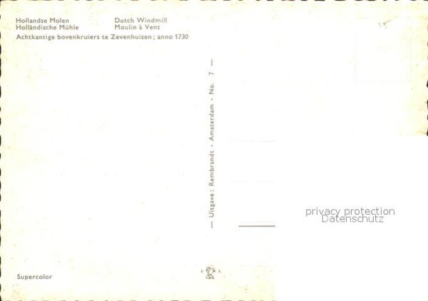 Windmuehle Zevenhuizen – Bild 2