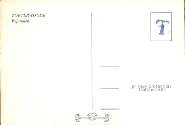 Windmuehle Zoeterwoude Wipmolen – Bild 2