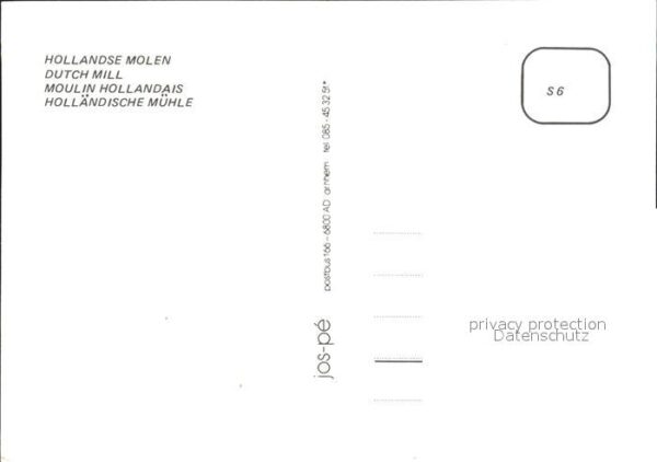 Windmuehle Holland – Bild 2