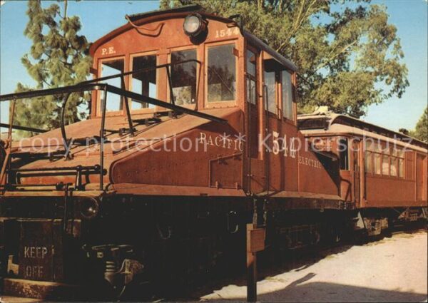 Lokomotive Pacific Electric Eisenbahn 1902
