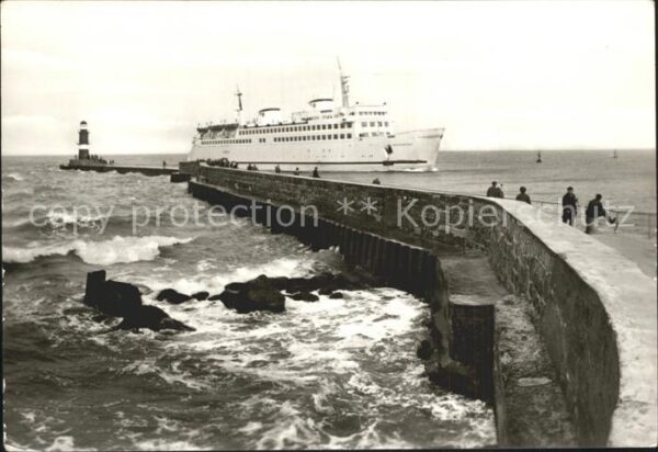 Faehre Ferry Bac Traghetto-- Warnemünde Rostock