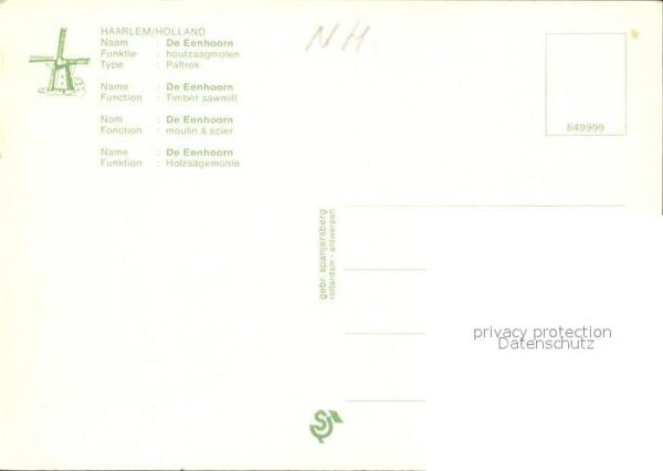 Windmuehle De Eenhoorn Haarlem – Bild 2