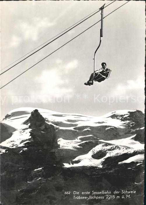 Sessellift Trübsee-Jochpass