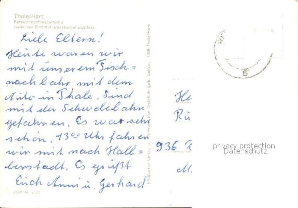 Seilbahn Thale Harz – Bild 2