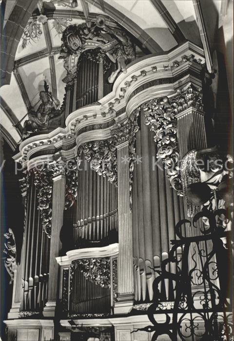 Kirchenorgel Silbermannorgel Dom Freiberg