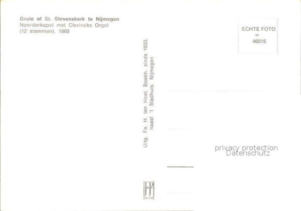 Kirchenorgel St. Stevenskerk Nijmegen – Bild 2