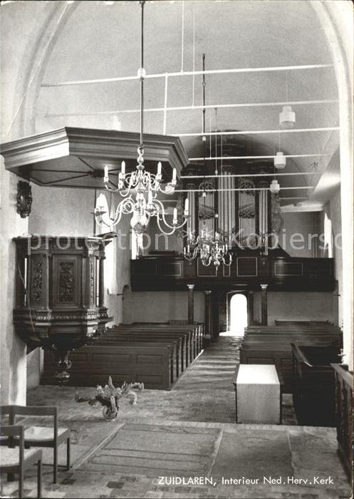 Kirchenorgel Zuidlaren Hervormde Kerk