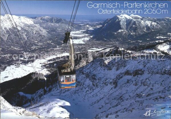 Seilbahn Osterfelder Garmisch-Partenkirchen Kreu
