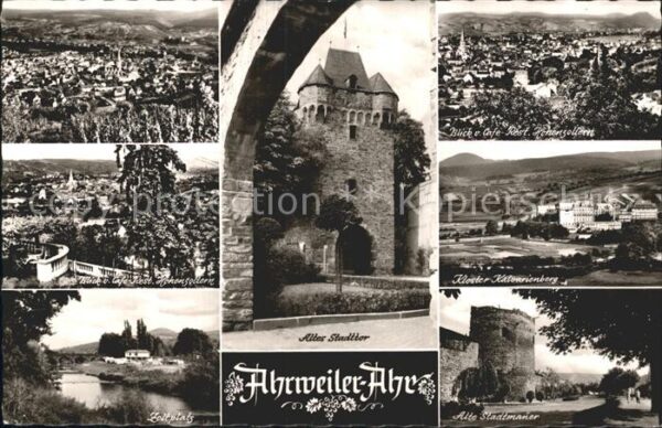 Ahrweiler Ahr Stadttor Stadtmauer