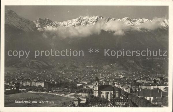 Innsbruck mit Nordkette