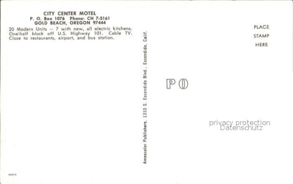 Gold Beach City Center Motel – Bild 2