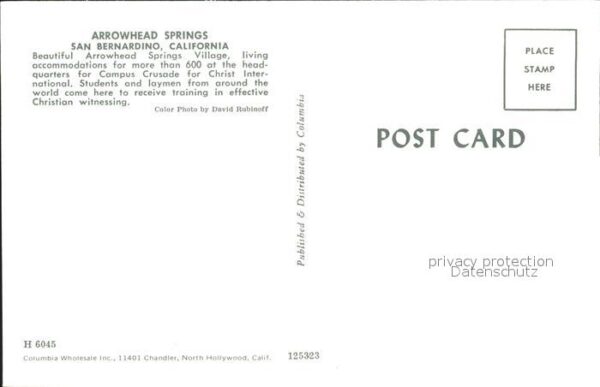 San Bernardino United States Arroehead Springs – Bild 2