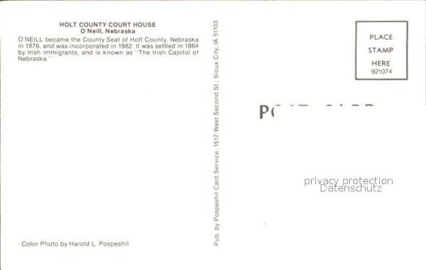 Oneill Holt County Court House – Bild 2