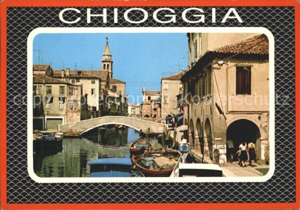 Chioggia Venetien Kanalrücke