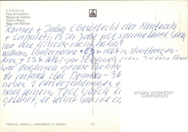 Verona Veneto Casa di Giulietta – Bild 2