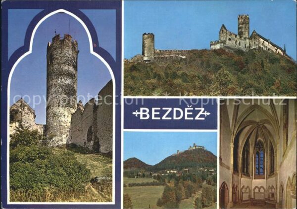 Bezdez Burgruinen