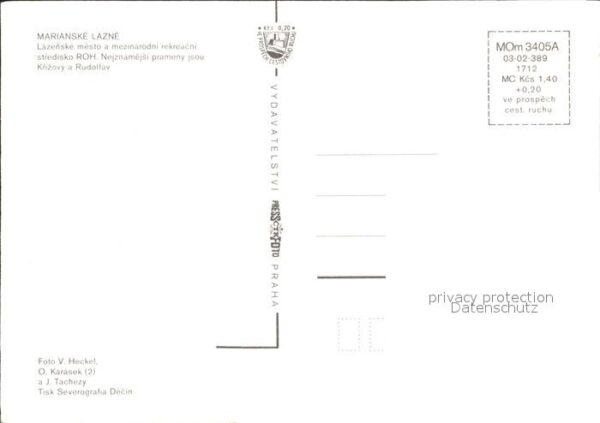 Marianske Lazne Kurpark – Bild 2