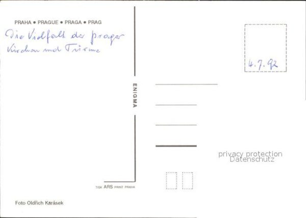 Praha Prahy Prague Türme Kirchen – Bild 2