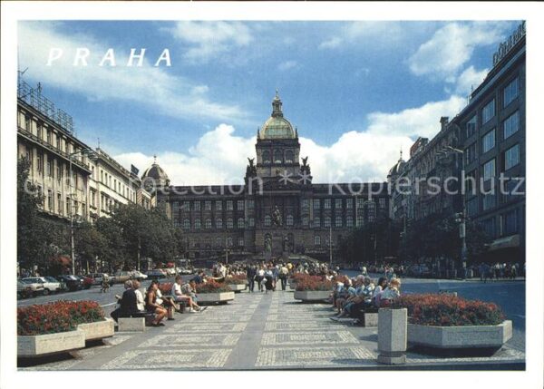 Praha Prahy Prague Wenzelsplatz