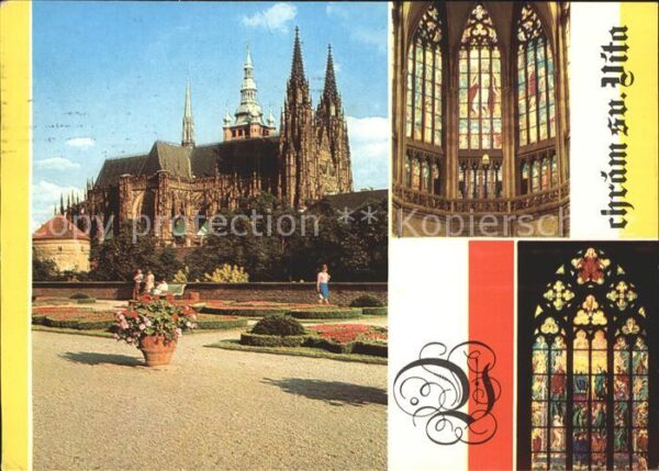 Praha Prahy Prague Chram Cathedrale St. Guy