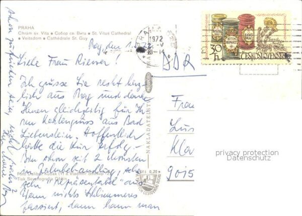 Praha Prahy Prague Chram Cathedrale St. Guy – Bild 2