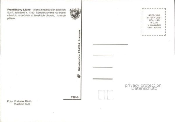 Frantiskovy Lazne – Bild 2