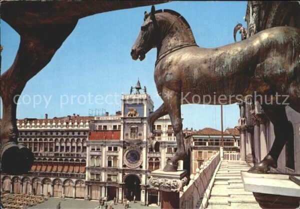 Venezia Venedig Der Uhrturm
