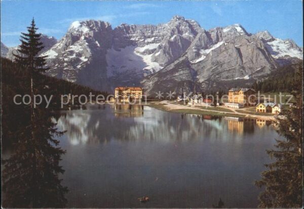 Lago di Misurina Dolomiten Sorapis Gruppe