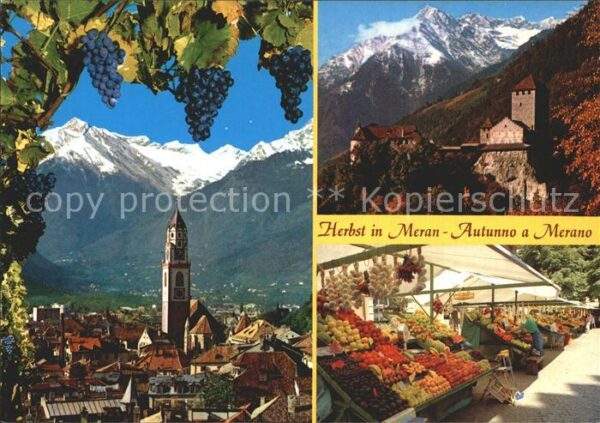 Merano Meran Markt Burg