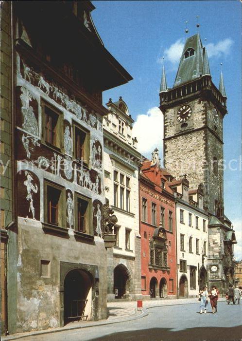 Praha Prahy Prague Altes Rathaus
