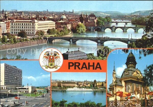 Praha Prahy Prague Moldaubrücken Hotel Albatros
