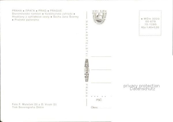 Praha Prahy Prague – Bild 2