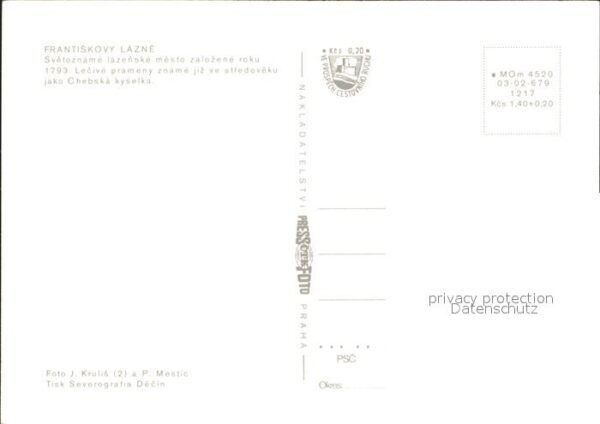 Frantiskovy Lazne – Bild 2