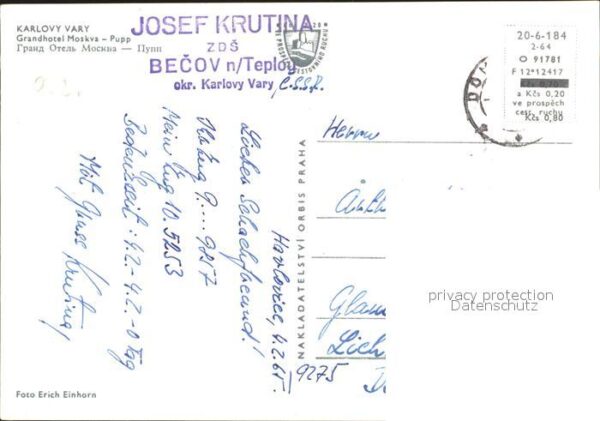 Karlovy Vary Grandhotel Moskva Pupp – Bild 2