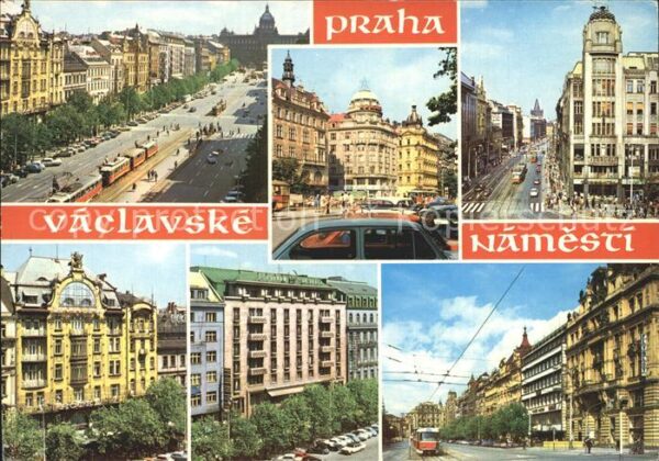 Praha Prahy Prague Wenzelsplatz