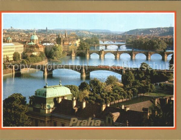 Praha Prahy Prague Brücken