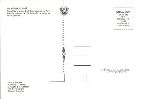 Marianske Lazne Parkanlagen – Bild 2