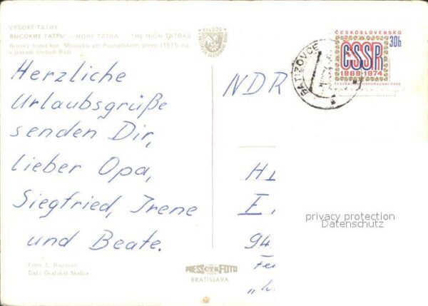 Vysoke Tatry Horsky Hotel – Bild 2