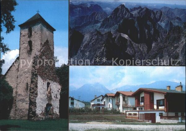 Gerlachov alter Steinturm Fliegeraufnahme